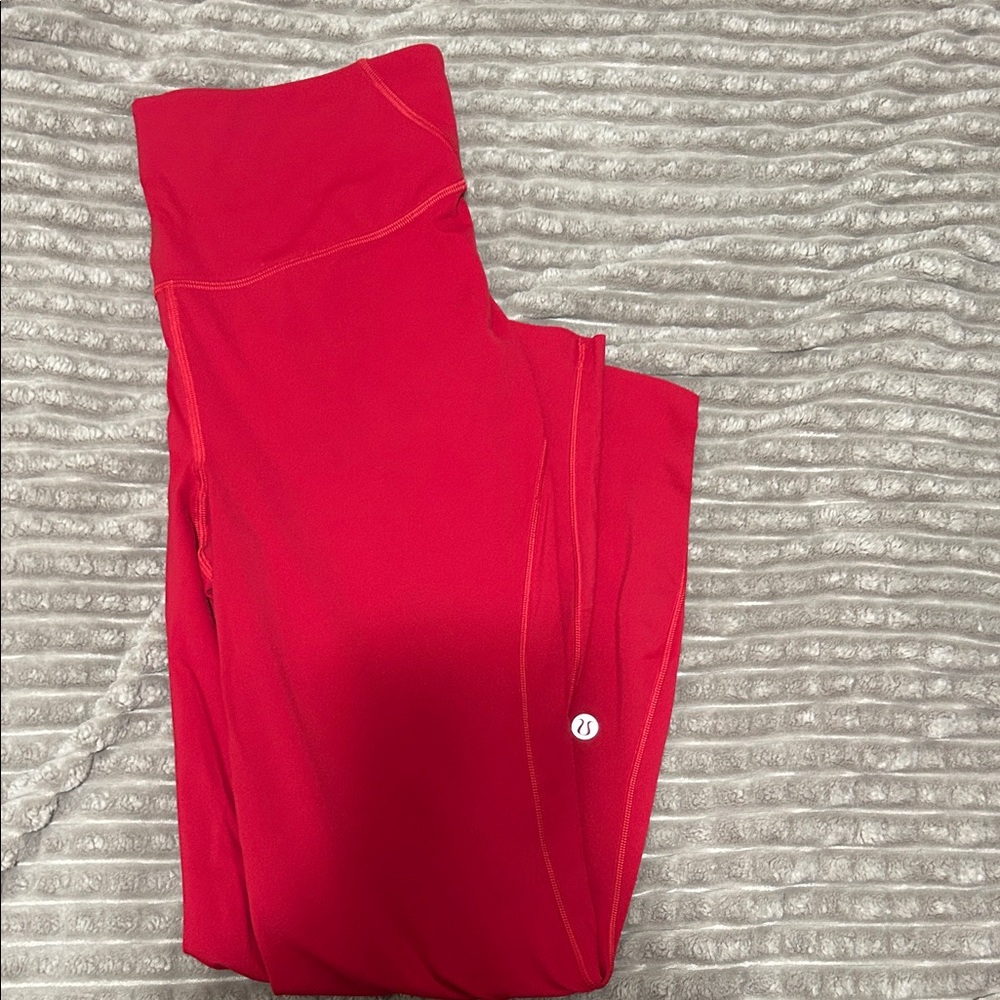 Lululemon Athletica Bold Red Activewear